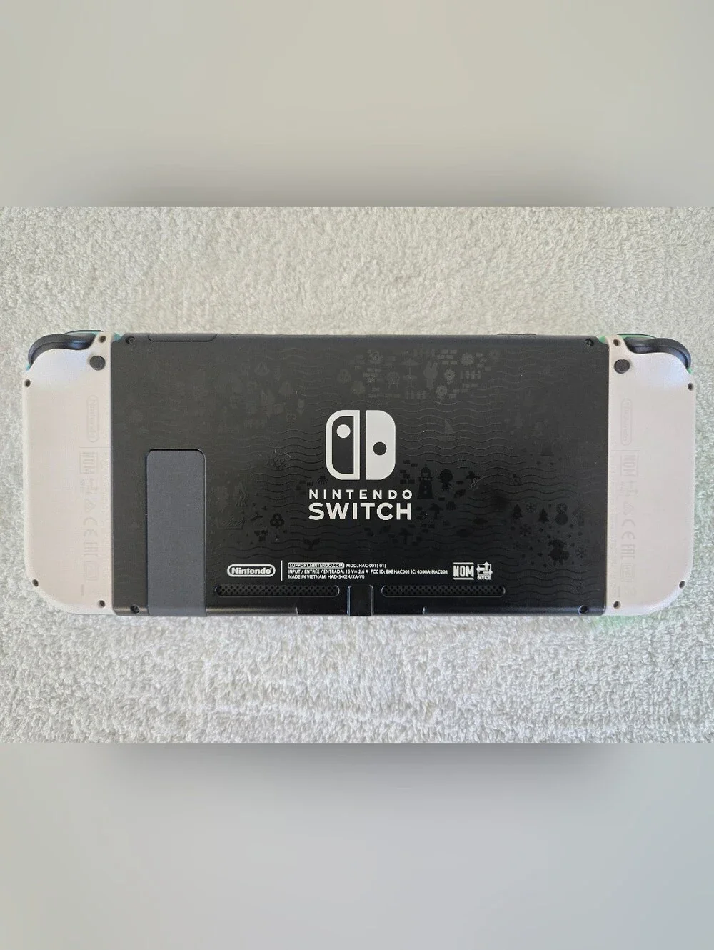 Nintendo Switch Animal Crossing HAC-001(-01) W/Just Dance 2022 & 128GB SD Card